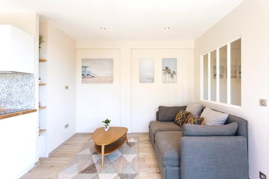 Apartamento L36 Sea View Terrace 10Min Walking To Sea/Parking & Ac Niza Exterior foto