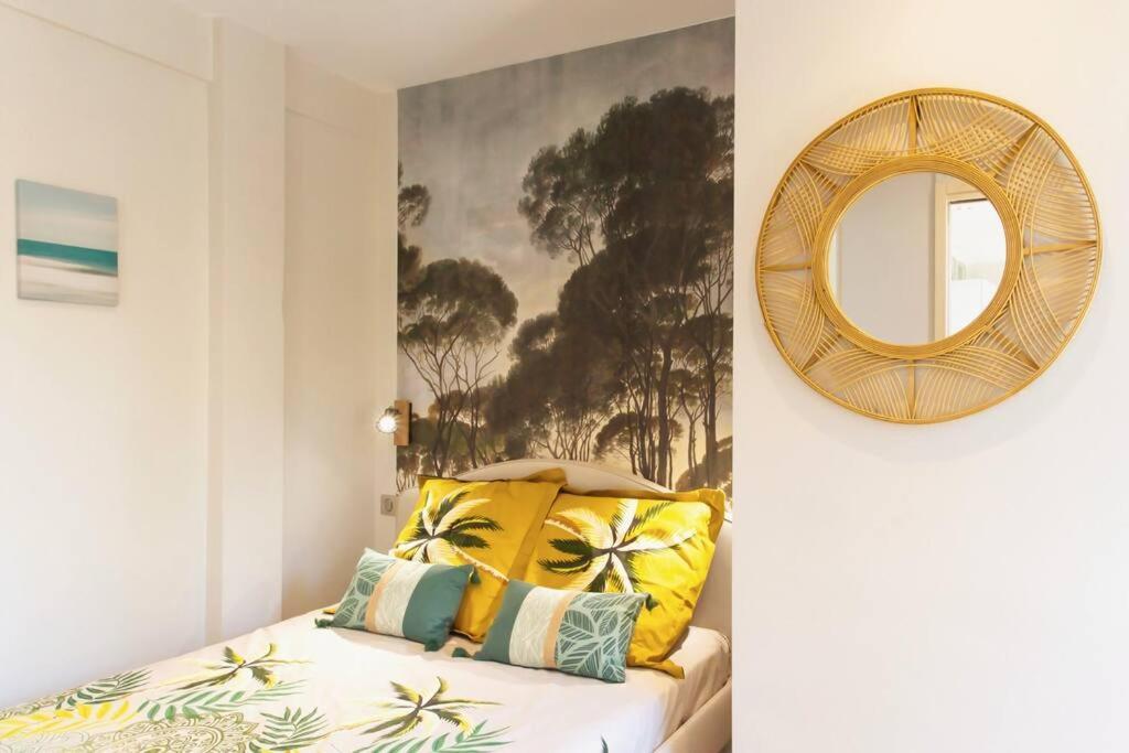 Apartamento L36 Sea View Terrace 10Min Walking To Sea/Parking & Ac Niza Exterior foto