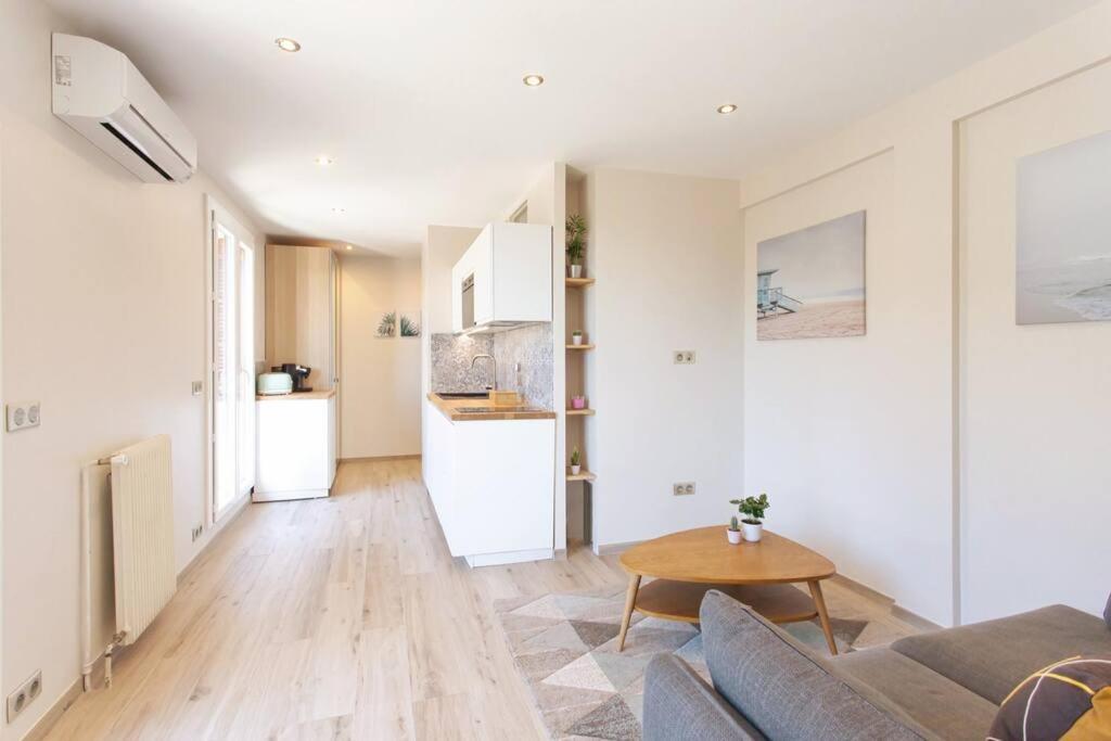 Apartamento L36 Sea View Terrace 10Min Walking To Sea/Parking & Ac Niza Exterior foto