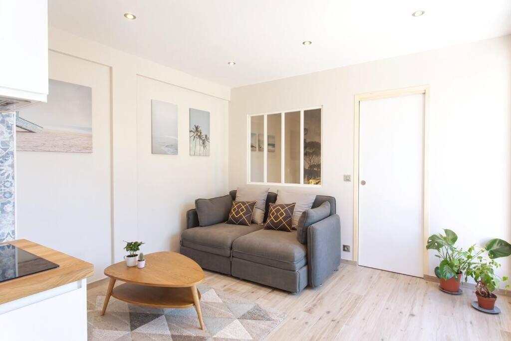 Apartamento L36 Sea View Terrace 10Min Walking To Sea/Parking & Ac Niza Exterior foto